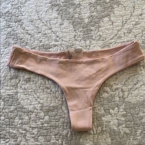 Light pink beach bunny bottoms size xs